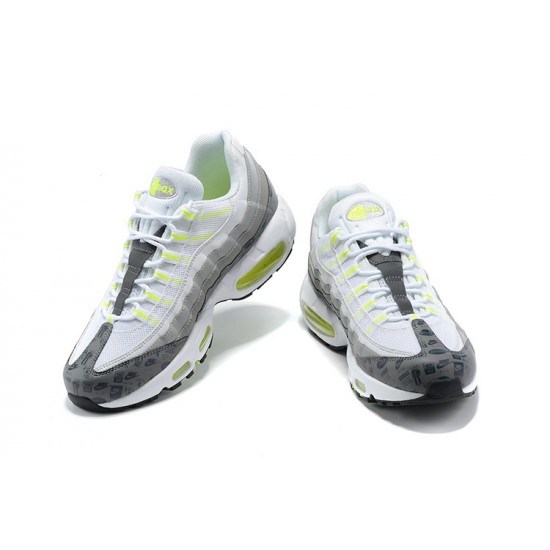 Air Max 95 TT White and Grey Mens Sneakers