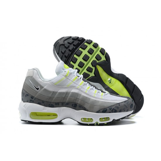 Air Max 95 TT White and Grey Mens Sneakers