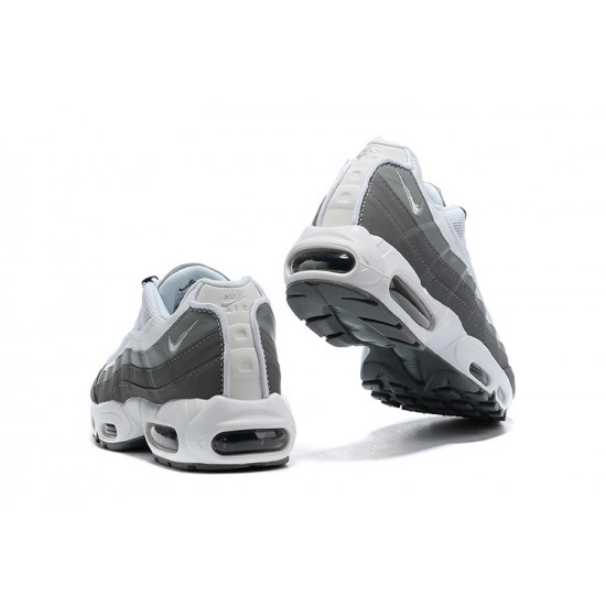 Air Max 95 TT White and Grey Mens Sneakers