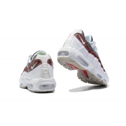 Air Max 95 TT White and Red Mens Sneakers