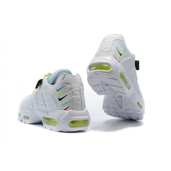 Air Max 95 TT Worldwide White Yellow CV9030-100 W/M Sneakers