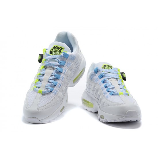 Air Max 95 TT Worldwide White Yellow CV9030-100 W/M Sneakers