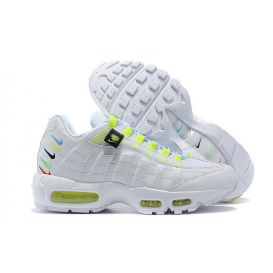 Air Max 95 TT Worldwide White Yellow CV9030-100 W/M Sneakers