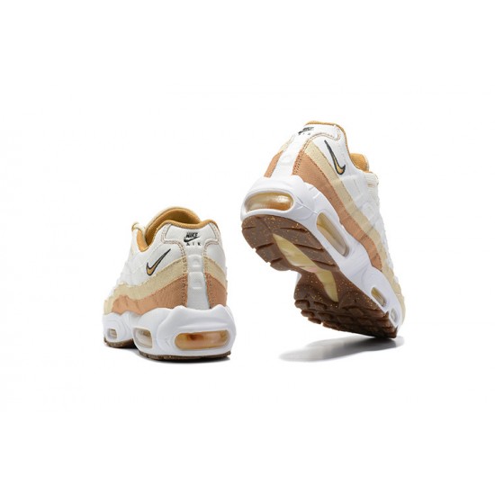 Air Max 95 TT White Brown DC3991-100 WMNS Sneakers