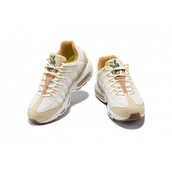 Air Max 95 TT White Brown DC3991-100 WMNS Sneakers