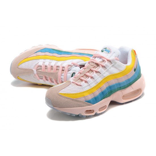 Air Max 95 TT Yellow Pink White DQ9323-200 WMNS Sneakers