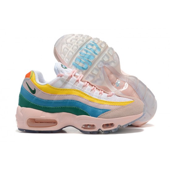 Air Max 95 TT Yellow Pink White DQ9323-200 WMNS Sneakers