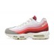 Air Max Plus White Red Mens Sneakers