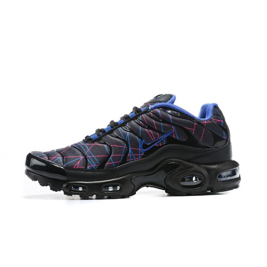 Air Max Plus Tn Black Blue AQ9979-400 Mens Sneakers