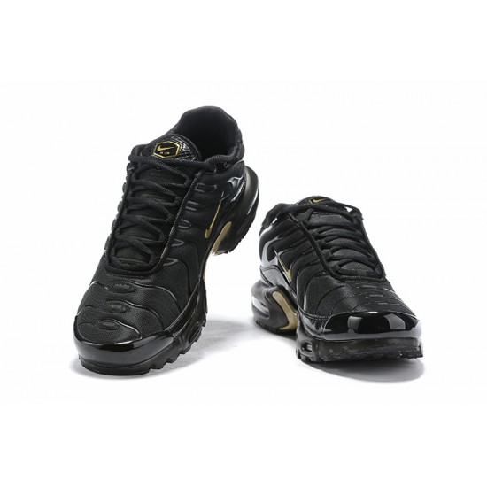 Air Max Plus Tn Black Gold 852630-001 Mens Sneakers