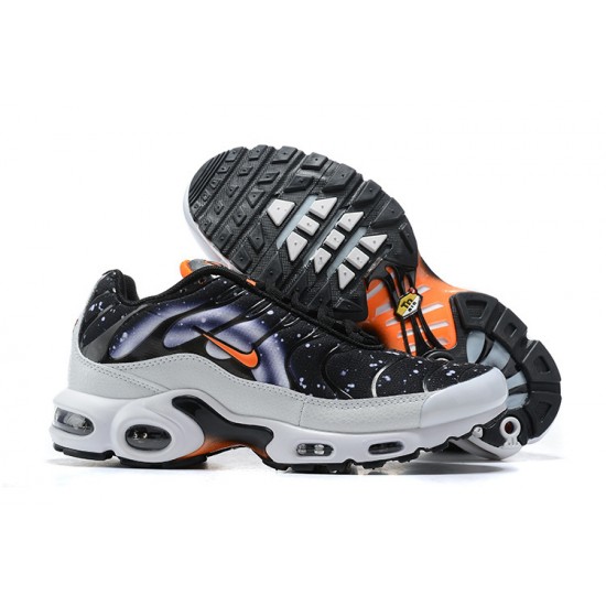 Air Max Plus Tn Black Grey Supernova CW6019-001 Mens Sneakers