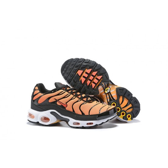 Air Max Plus Tn Black Orange BQ4629-001 Mens Sneakers