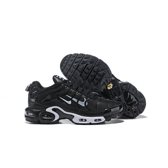 Air Max Plus Tn Black White 815994-004 Mens Sneakers