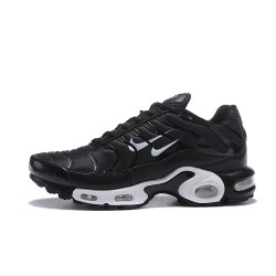 Air Max Plus Tn Black and White Mens Sneakers