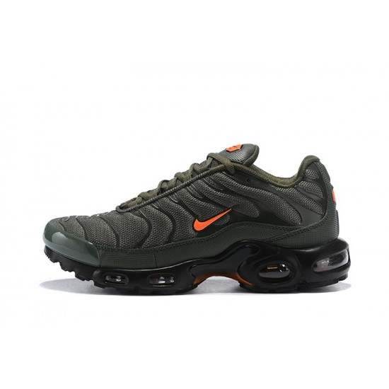 Air Max Plus Tn Green Orange Mens Sneakers