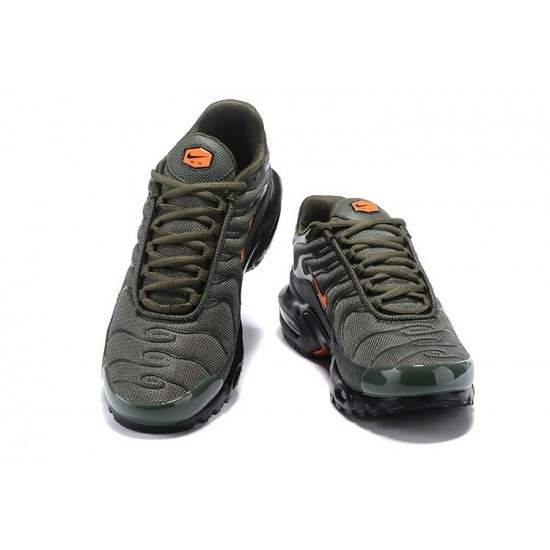 Air Max Plus Tn Green Orange Mens Sneakers