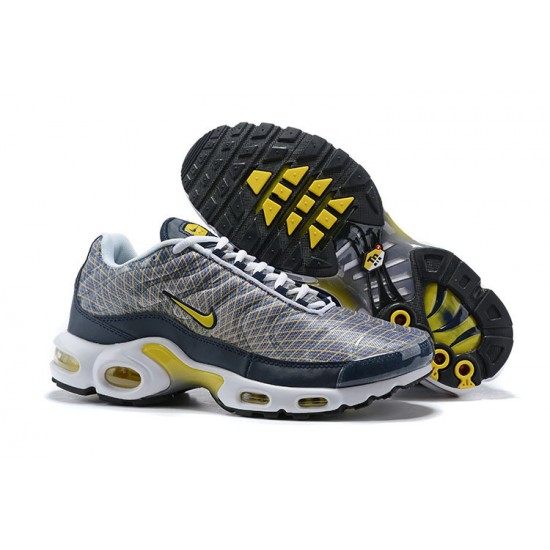 Air Max Plus Tn Grey Yellow BV1983-500 Mens Sneakers