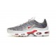 Air Max Plus Tn Grey and White Mens Sneakers