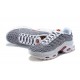 Air Max Plus Tn Grey and White Mens Sneakers