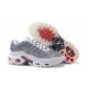 Air Max Plus Tn Grey and White Mens Sneakers