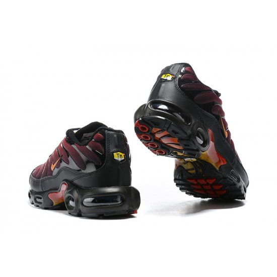 Air Max Plus Tn Magma Pack Black Red CV1636-002 Mens Sneakers