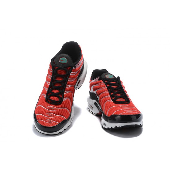 Air Max Plus Tn Red Black Mens Sneakers