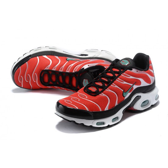 Air Max Plus Tn Red Black Mens Sneakers