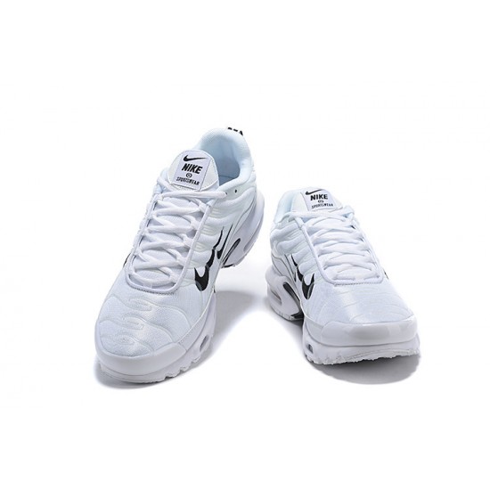 Air Max Plus Tn White Black Mens Sneakers