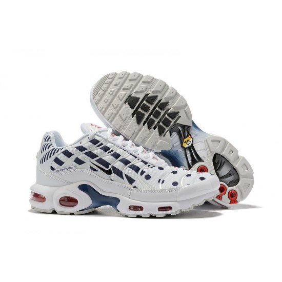 Air Max Plus Tn White Blue CI9103-100 Mens Sneakers