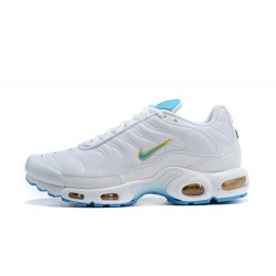 Air Max Plus Tn White Blue Mens Sneakers