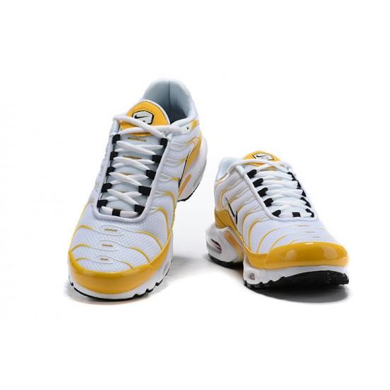 Air Max Plus Tn White Yellow CD7061-700 Mens Sneakers