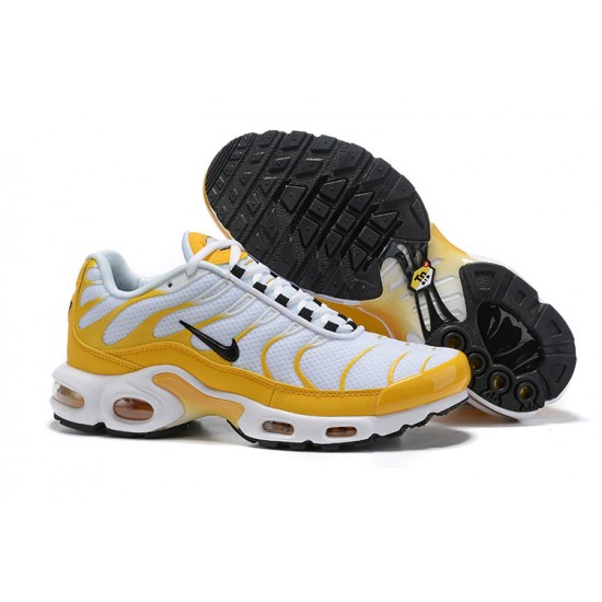 Air Max Plus Tn White Yellow CD7061-700 Mens Sneakers