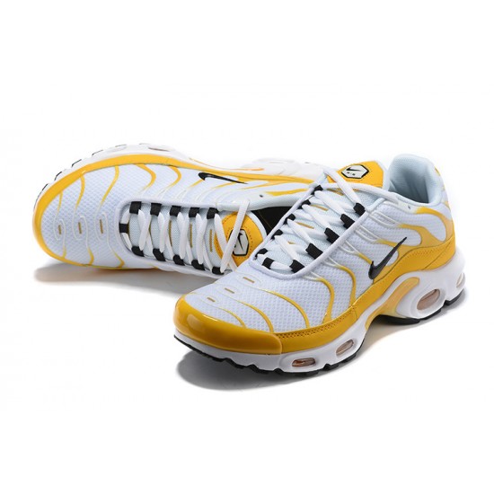 Air Max Plus Tn White Yellow CD7061-700 Mens Sneakers