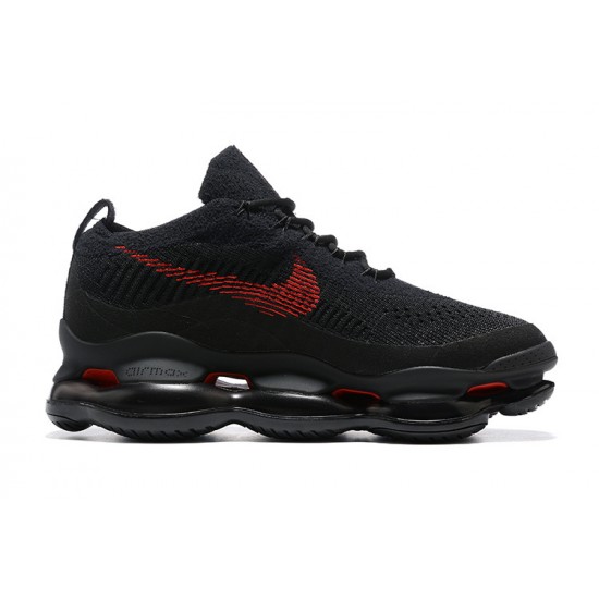 Air Max Scorpion Black and Red Mens Sneakers