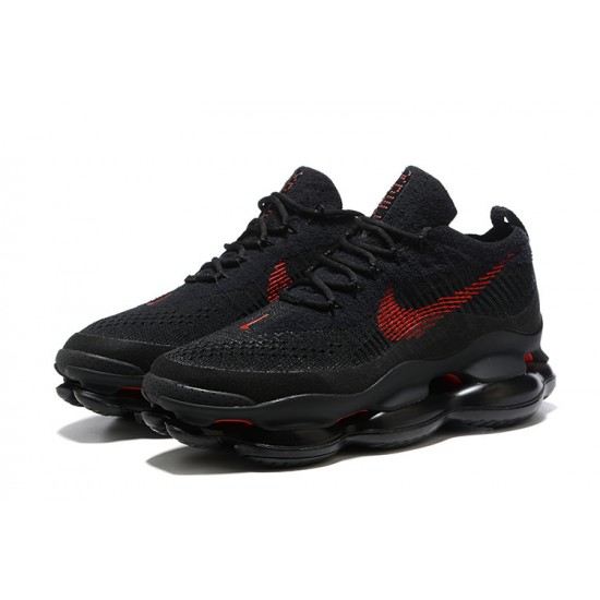 Air Max Scorpion Black and Red Mens Sneakers