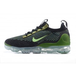 Air VaporMax 2021 Flyknit Black Green DQ7640-001 W/M Sneakers