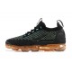 Air VaporMax 2021 Flyknit Black Orange W/M Sneakers