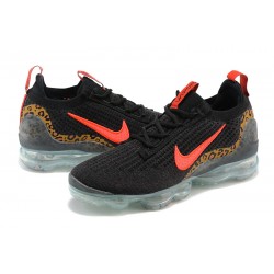 Air VaporMax 2021 Flyknit Black Red W/M Sneakers