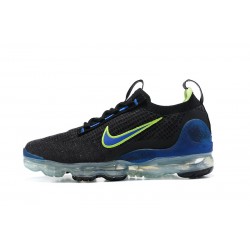 Air VaporMax 2021 Flyknit Blue Black and Green W/M Sneakers