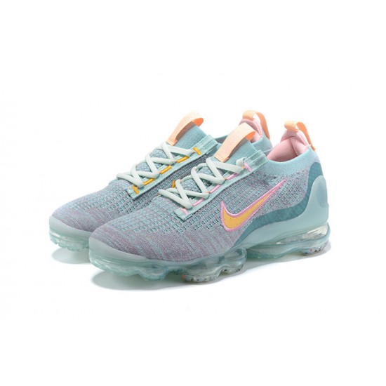 Air VaporMax 2021 Flyknit Green Pink DH4088-300 W/M Sneakers