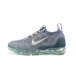 Air VaporMax 2021 Flyknit Grey Blue DH4084-400 W/M Sneakers