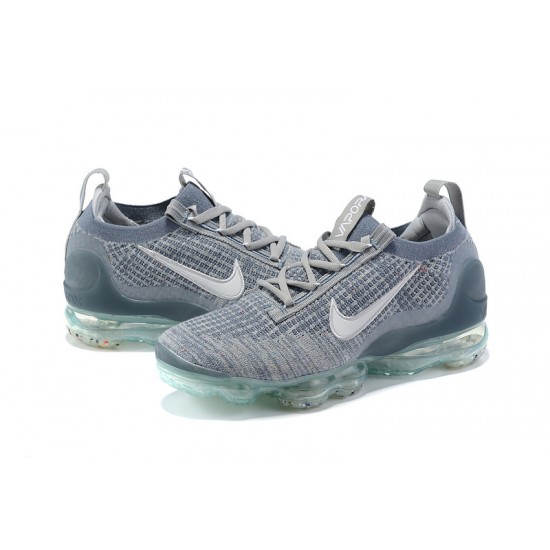 Air VaporMax 2021 Flyknit Grey Blue DH4084-400 W/M Sneakers