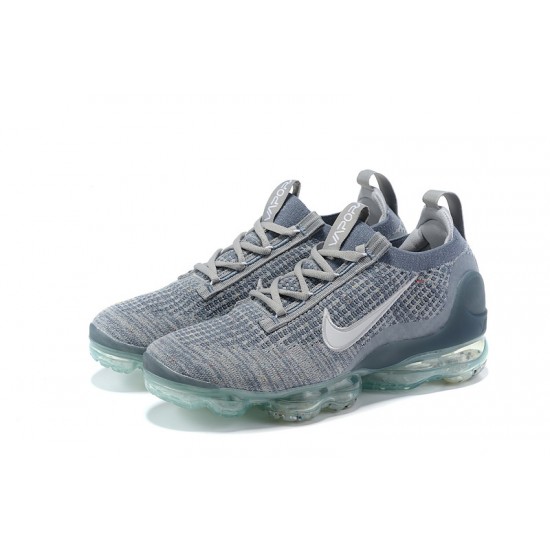 Air VaporMax 2021 Flyknit Grey Blue DH4084-400 W/M Sneakers