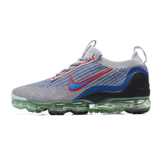 Air VaporMax 2021 Flyknit Grey Blue DX3368-700 W/M Sneakers