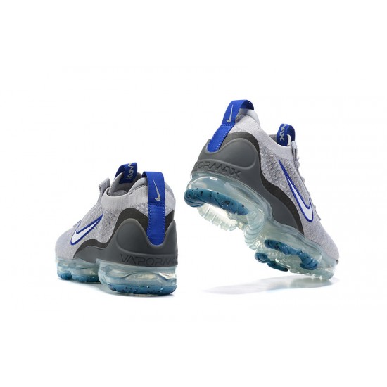 Air VaporMax 2021 Flyknit Grey Blue W/M Sneakers