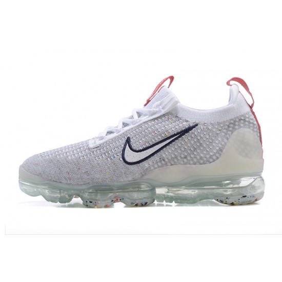 Air VaporMax 2021 Flyknit Grey Red DB1550-003 W/M Sneakers