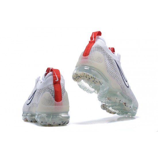 Air VaporMax 2021 Flyknit Grey Red DB1550-003 W/M Sneakers