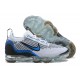 Air VaporMax 2021 Flyknit White Blue DM0025-001 W/M Sneakers