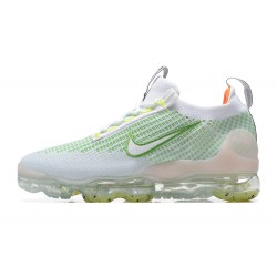 Air VaporMax 2021 Flyknit White Green FD0871-100 W/M Sneakers