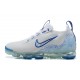 Air VaporMax 2021 Flyknit White and Blue W/M Sneakers